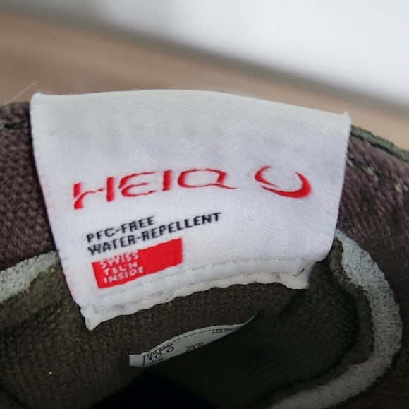 Vans Off The Wall Men's Green High-Top Sneakers, Size 10, Worn Twice, Clean - Picture 5 of 14